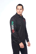 Load image into Gallery viewer, Rodeo Black Full sleeve Shirt
