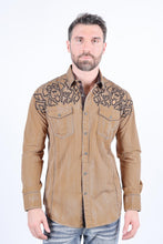 Load image into Gallery viewer, Platini Brown long sleeve shirt
