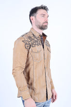 Load image into Gallery viewer, Platini Brown long sleeve shirt

