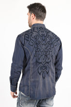 Load image into Gallery viewer, Platini Blue long sleeve Shirt
